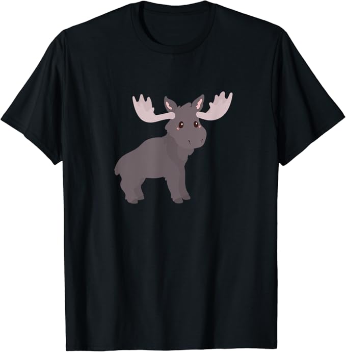 Moose TShirt Amazon.co.uk Clothing